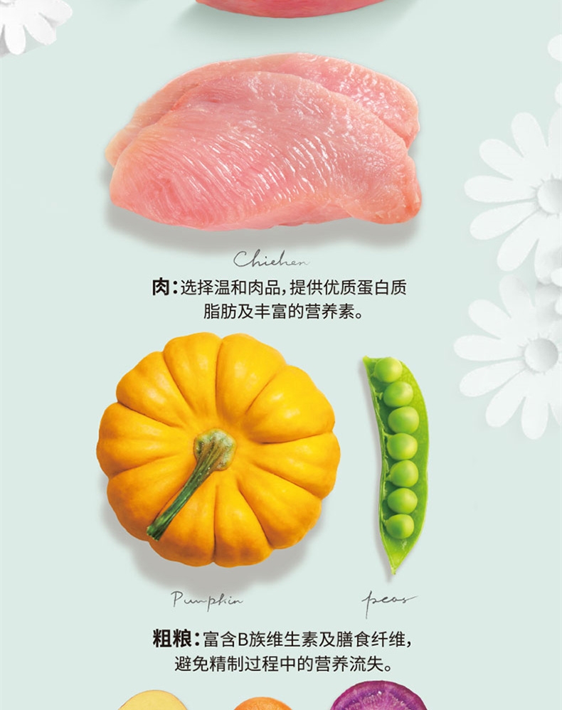 比瑞吉 皮毛优护小型全犬粮 2kg
