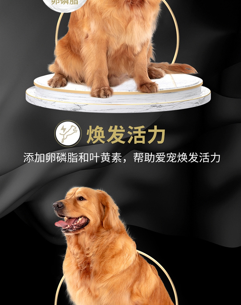 比瑞吉 大中型犬老年犬粮 12kg