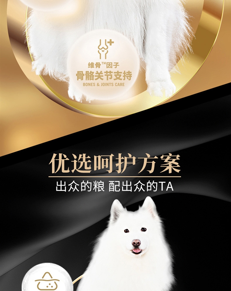 比瑞吉 中大型成犬粮 12kg