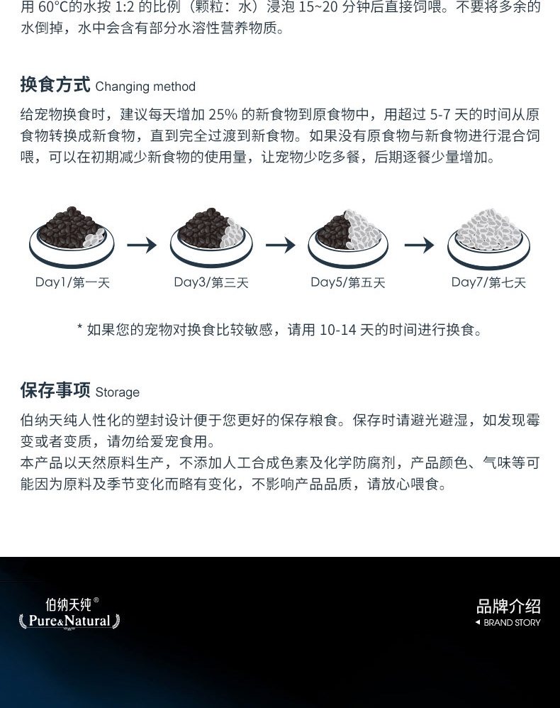 伯纳天纯 无谷羊肉马铃薯蓝莓全犬种幼犬奶糕粮 1.5kg