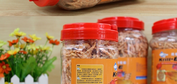 水亿方南极磷虾干无尖刺龙鱼罗汉鹦鹉虾干饲料鱼食