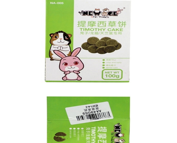 New Age小动物提摩西草饼100g