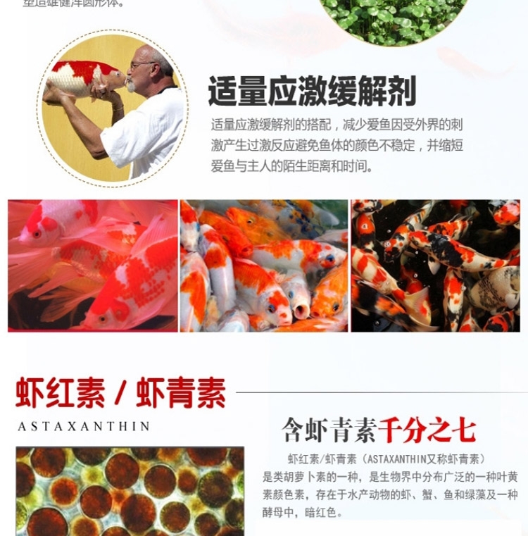 一品红 优品锦鲤扬色专用粮(黄)1kg