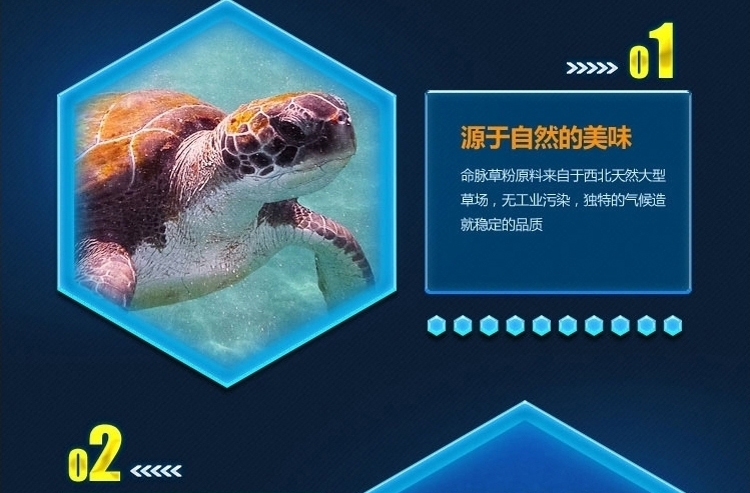 LIFELINE命脉 精磨六合一草粉300g 乌龟陆龟仓鼠龙猫牧草粉