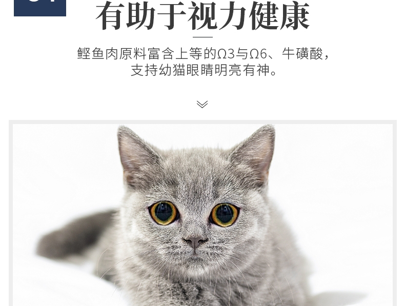 比瑞吉 幼猫及怀孕哺乳母猫粮天然粮2kg 全面营养补充