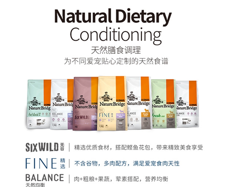 比瑞吉 亮毛成猫粮天然粮2kg
