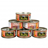 爱喜雅 黑罐咻咻金枪鱼加鸡胸肉猫罐头80g*6罐 猫湿粮 爱喜雅 黑罐咻咻金枪鱼加鸡胸肉猫罐头80g*6罐 猫湿粮
