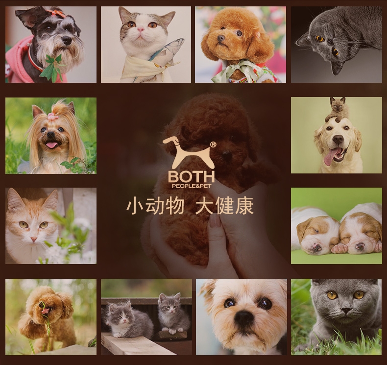 BOTH 中大型犬成犬粮金毛萨摩耶狗粮2kg 微生态系列