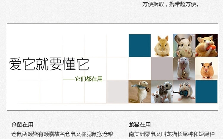 Marsa玛莎饮水器仓鼠龙猫天竺鼠兔钢珠水壶