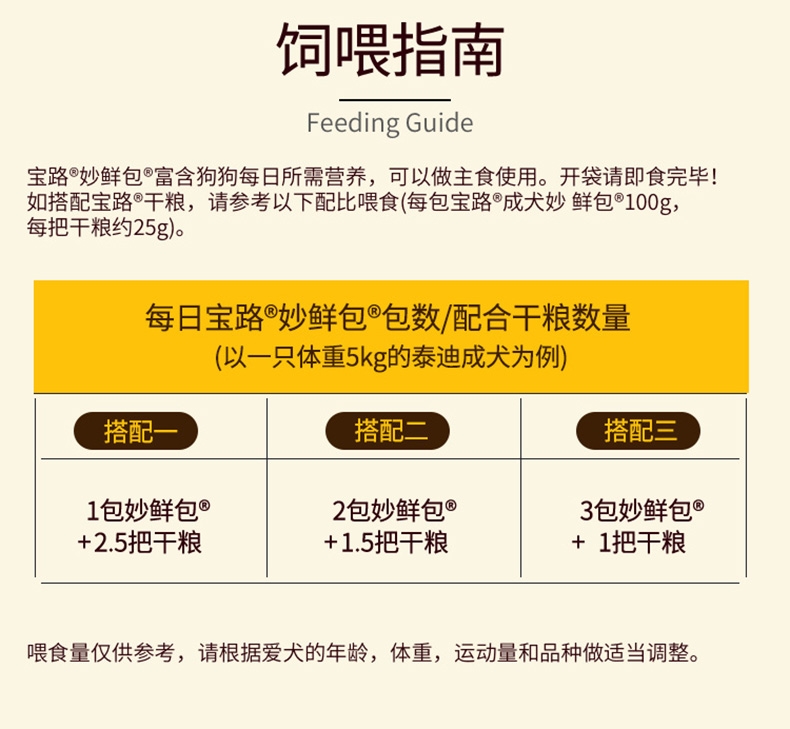 宝路Pedigree 牛肉高汤口味成犬妙鲜包 100g*12包 狗湿粮