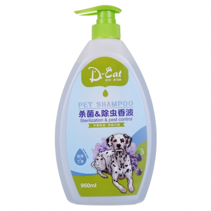 怡亲多可特含抑菌成分除虫香波950ML 小图 (0)