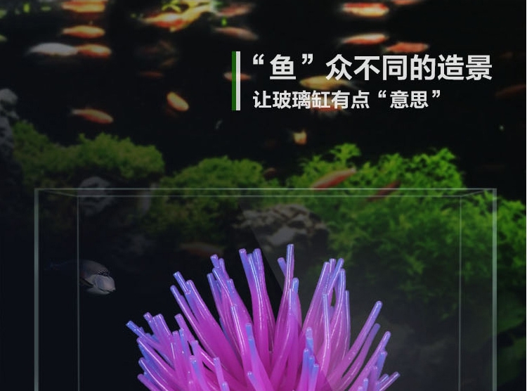 聚宝源水族箱鱼缸水池造景仿真海胆海胆