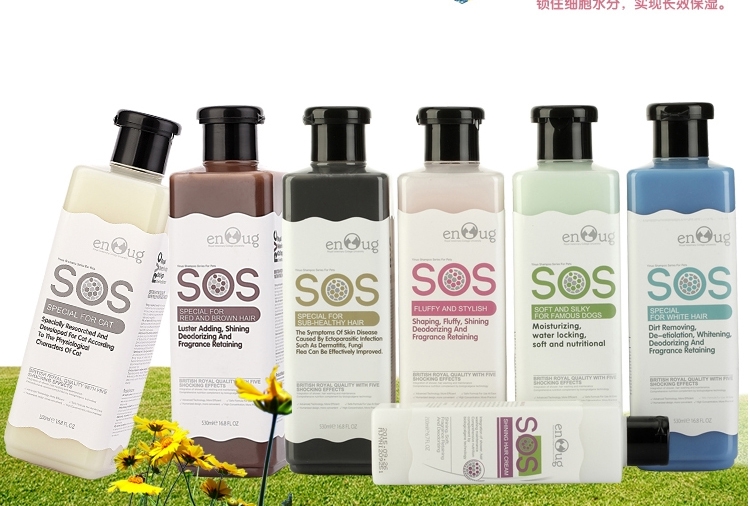 逸诺 SOS红棕毛犬专用香波沐浴露 530ml