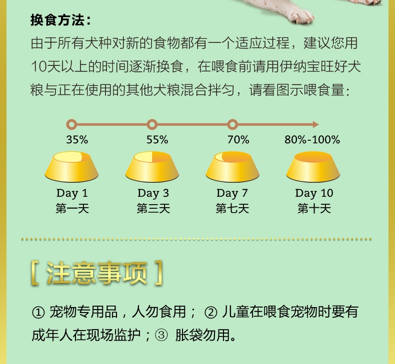 伊纳宝 犬用低脂肪鸡肉与牛肉湿粮80g*12包 狗湿粮