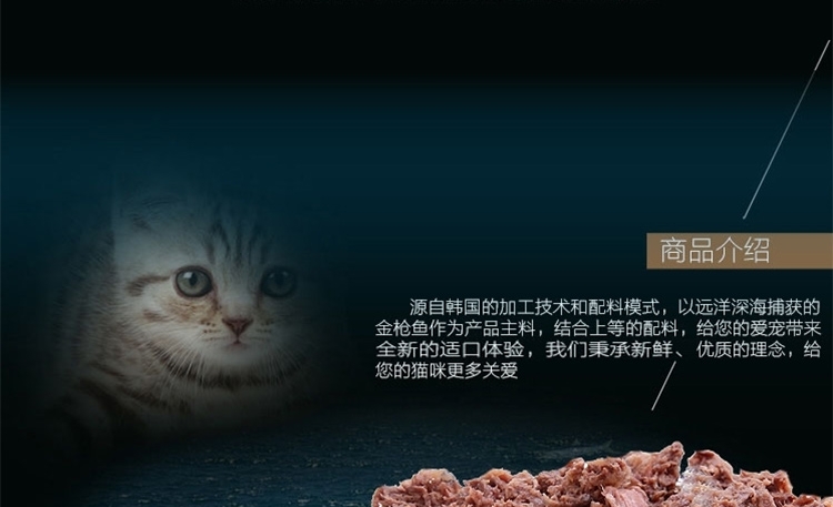 珍味 金枪鱼鸡肉猫罐头湿粮 170g