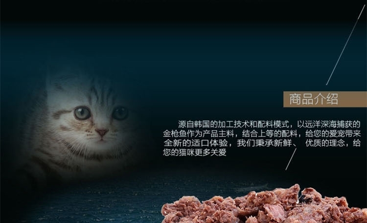 珍味 金枪鱼+鸡肉猫罐头170g*10罐装 猫湿粮