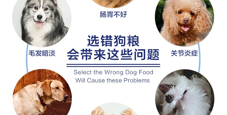 怡亲 雪橇犬保护肠胃专用幼犬粮2.5kg