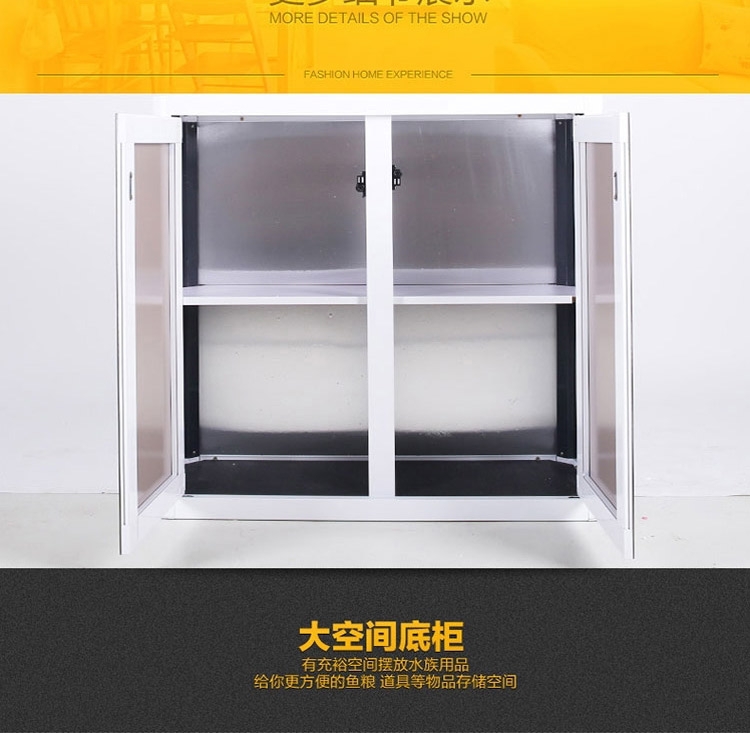 闽江F型龙鱼缸 水族箱家居装饰 过滤器60/80/100/120cm