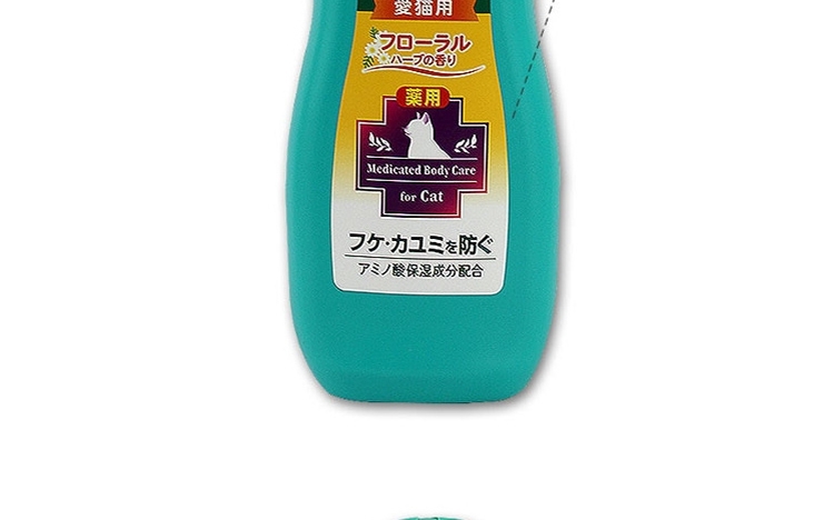 狮王LION 护肤二合一香波花卉草本香型 猫用 330ml