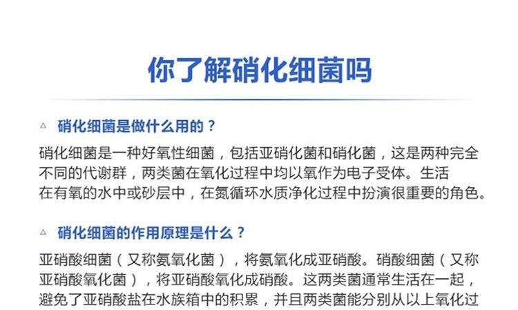 森森浓缩硝化细菌液体水质鱼缸净水剂