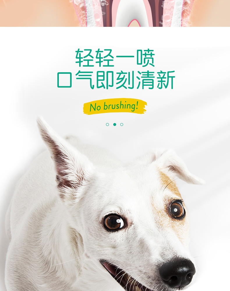多美洁 成犬用 天然清新口气洁齿泡沫 133ml 美国进口