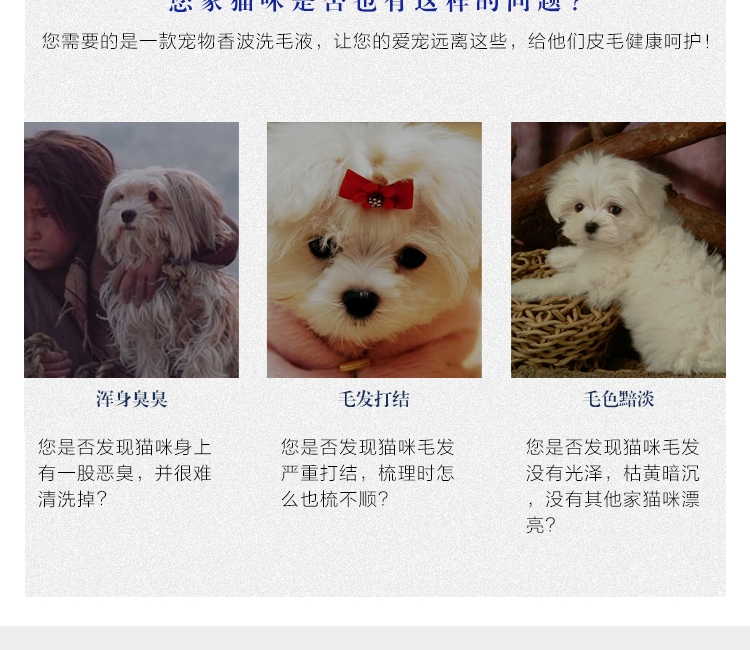 狮王LION 祛跳蚤二合一香波替换装 草本花香型 犬猫通用 400ml