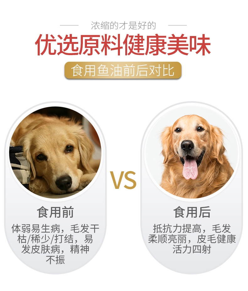 MAG 犬用超浓缩冰岛三文鱼油 300ml 美毛补钙关节护理