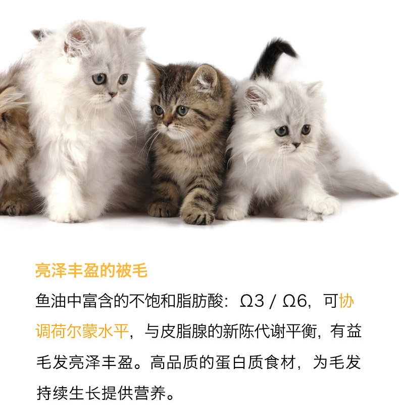 醇粹 哺乳期和12月以下幼猫奶糕2kg 天然猫粮