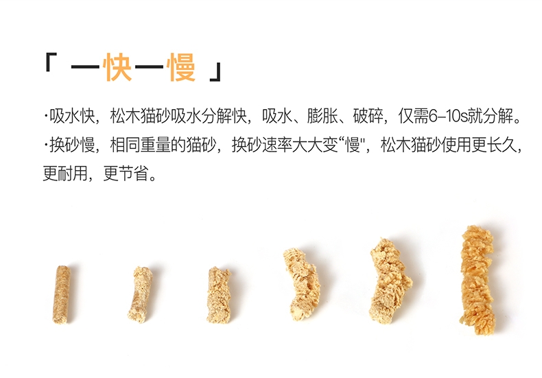 怡亲Yoken 天然松木猫砂 (5L)2.8kg 天然环保无粉尘