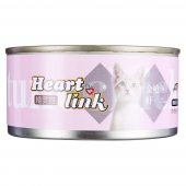 Heartlink 精灵猫白肉银罐金枪鱼+虾猫罐头170g 猫湿粮 Heartlink 精灵猫白肉银罐金枪鱼+虾猫罐头170g 猫湿粮