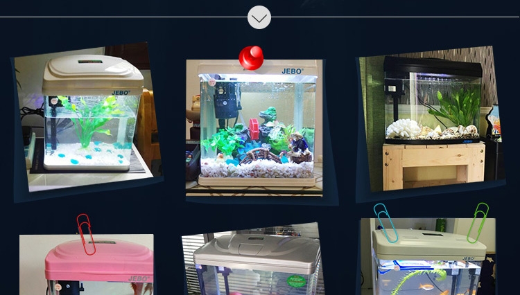 鱼缸水族箱 佳宝生态金鱼缸高清玻璃热带鱼创意观赏造景鱼缸