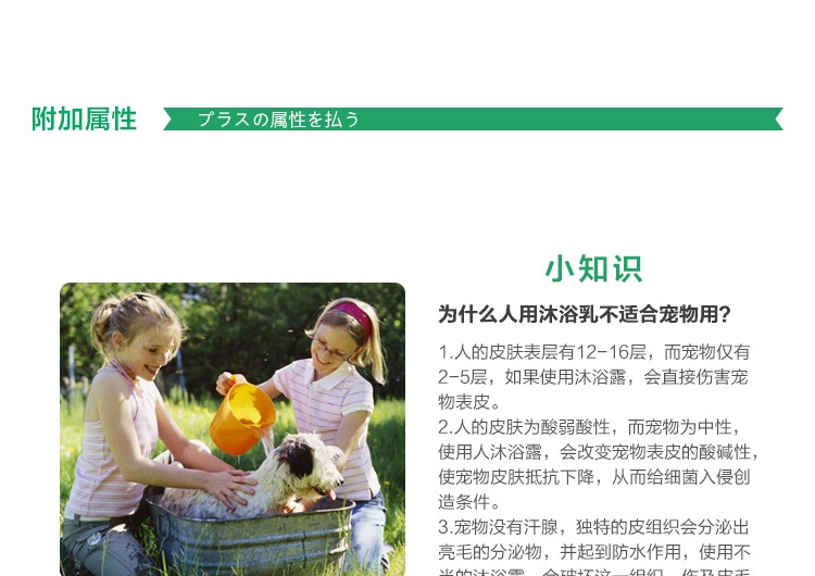 狮王LION 2合1无香型温和洁净香波 猫用 200ml