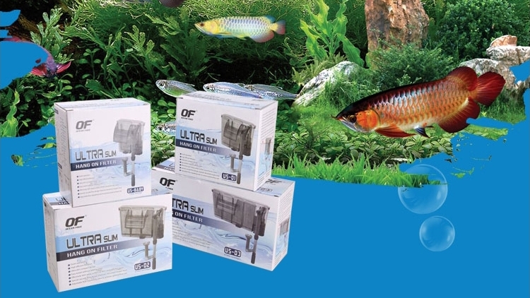仟湖OF傲深外挂过滤器瀑布壁挂式鱼缸水族过滤设备外置