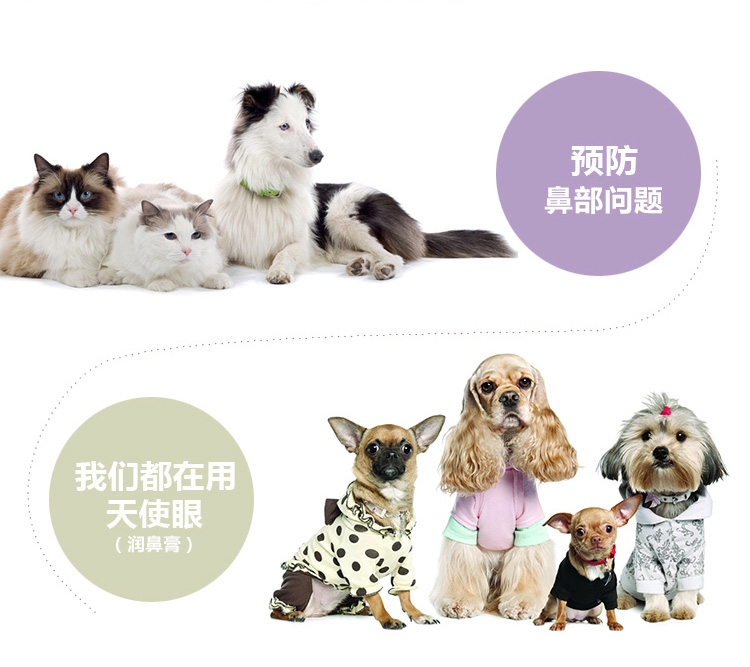 美国天使眼Eye Envy 猫狗通用鼻部护理膏 14g 鼻子防晒滋润