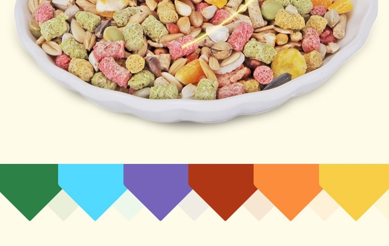 哈姆小宠谷物营养仓鼠粮 宠物仓鼠宝宝主粮饲料金丝熊食物用品120g