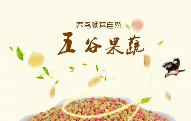 哈姆小宠 中小型鹦鹉粮虎皮鹦鹉牡丹鹦鹉饲料含小型鹦鹉滋养丸454g