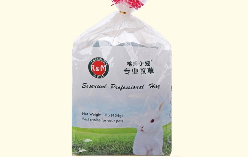 哈姆小宠 优质龙猫豚鼠牧草 兔子荷兰猪牧草 苜蓿草段454g
