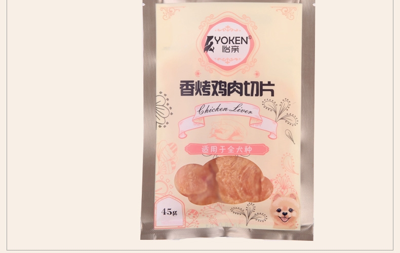 怡亲 鸡肉切片45g*6 奖励 狗零食
