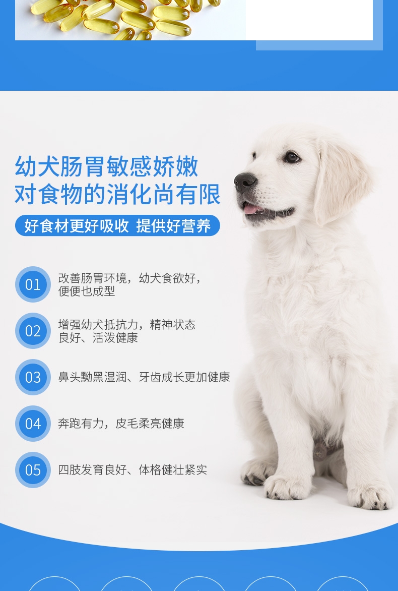伯纳天纯 大中型幼犬粮天然无谷低敏配方狗粮15kg