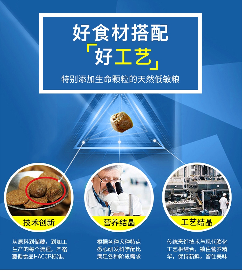 伯纳天纯 无谷羊肉燕麦蔓越莓中大型成犬粮 15kg
