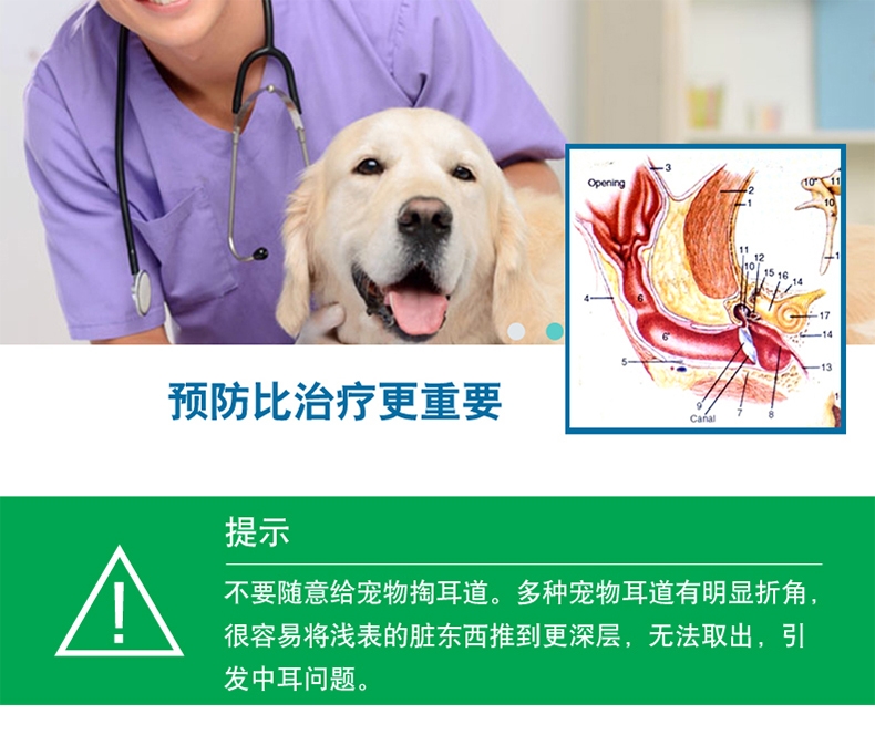 耳康 犬猫止痒滴耳液 25ml/瓶 驱虫除螨杀菌止痒.