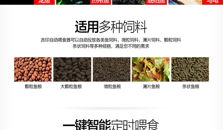 吉印定时自动喂食器