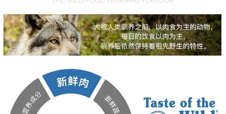 Taste of the Wild 海洋烟熏三文鱼狗粮 30磅