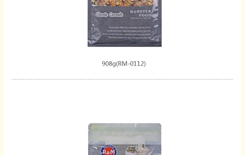 哈姆小宠 谷物营养粮宠物仓鼠粮金丝熊主粮饲料908g