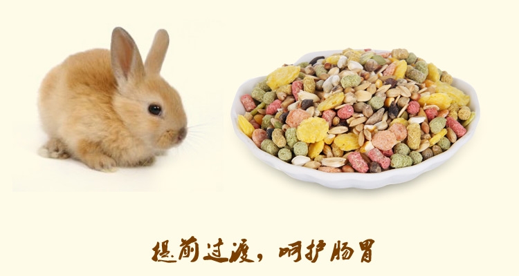 哈姆小宠经典营养兔粮含水果蔬菜干牧草经典兔粮2270g