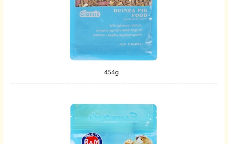 哈姆小宠经典营养豚鼠天竺鼠荷兰猪粮 饲料主食经典豚鼠粮454g