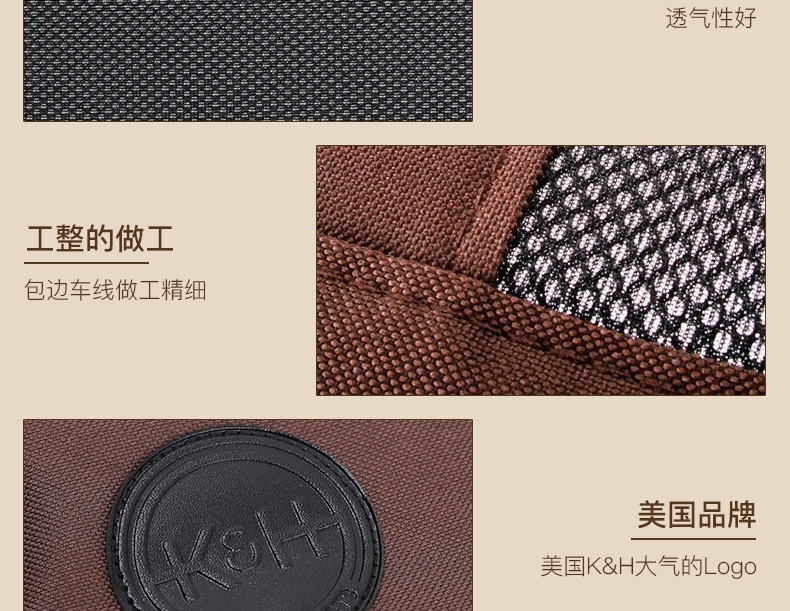 美国K&H 宠物行军床宠物用帐篷 (分开购买) 隔绝潮湿 chewy热销