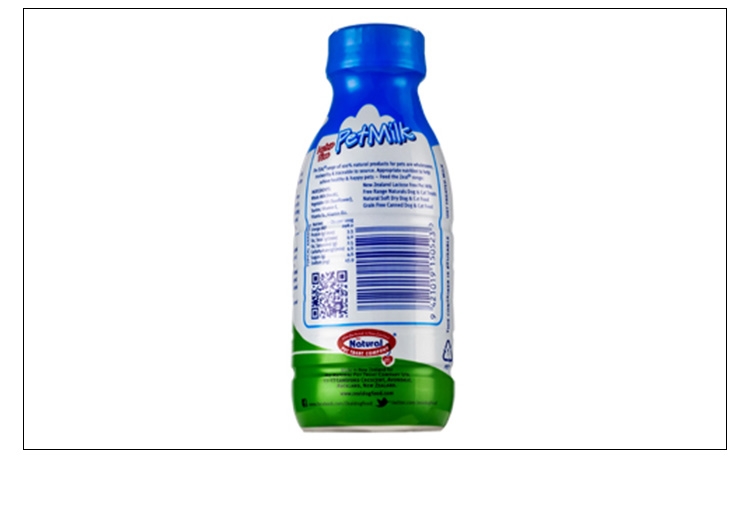 zeal真挚 天然犬猫专用鲜牛乳380ml 新西兰进口猫狗零食