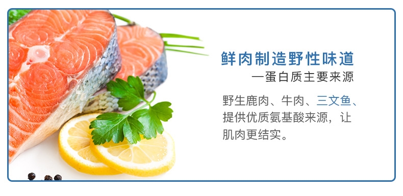 荒野盛宴 特选风味烤鹿肉烟熏三文鱼配方 无谷物全猫粮 15磅【保质期至2018年5月】