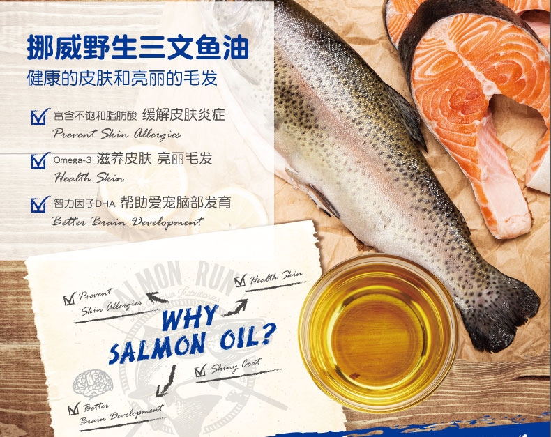 比利时耐吉斯 成犬(鸡肉+三文鱼)1.36kg